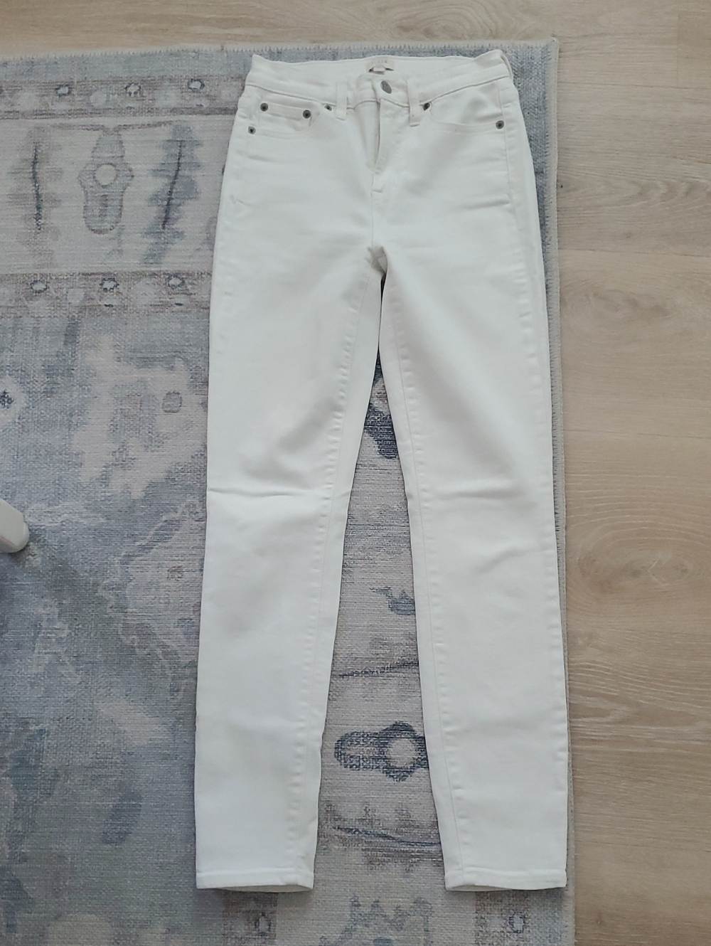 J. Crew White Stretch Denim Jeans Pants Sz24
